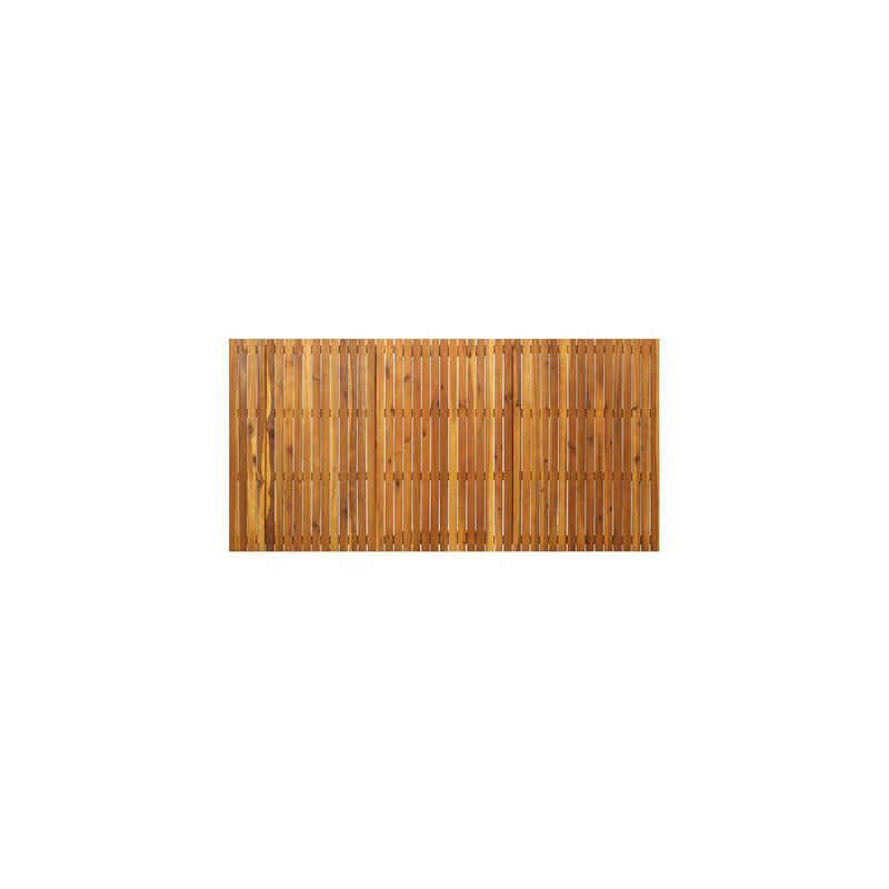 Puutarhapöytä 201,5x100x75 cm täysi akaasiapuu