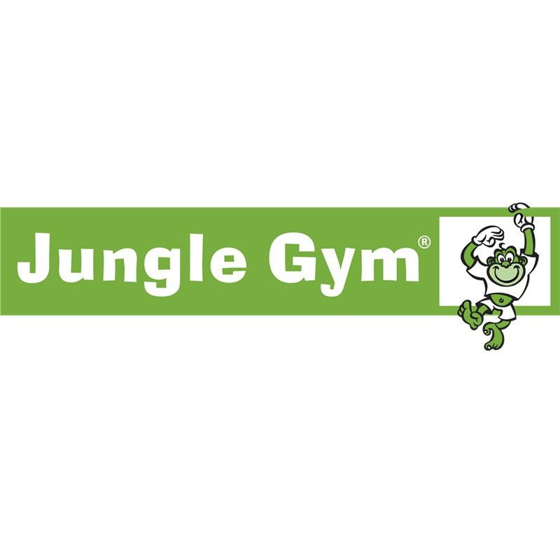 Jungle Gym Casa leikkitornikokonaisuus kiipeilymoduulilla sekä liukumäki