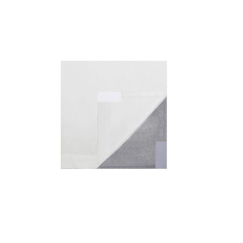 Pimennysverhot 2 kpl kaksi kerrosta 140x175 cm Valkoinen
