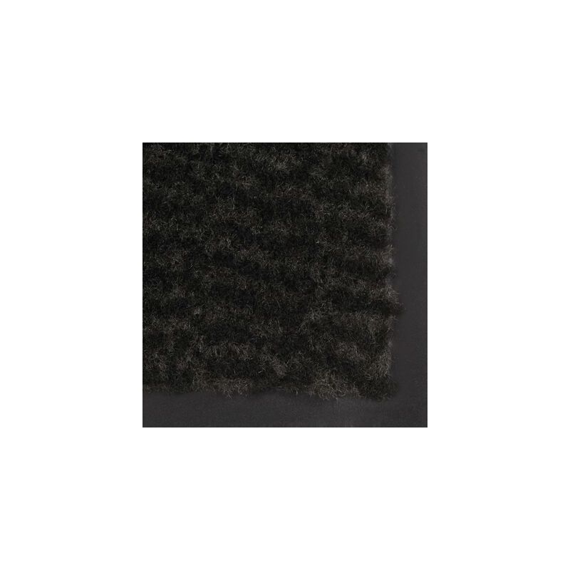 Kuramatto suorakulmainen nukkapinta 40x60 cm musta