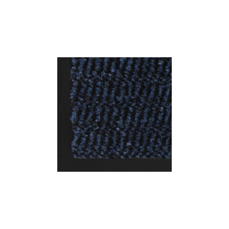 Kuramatto suorakulmainen nukkapinta 60x90 cm sininen