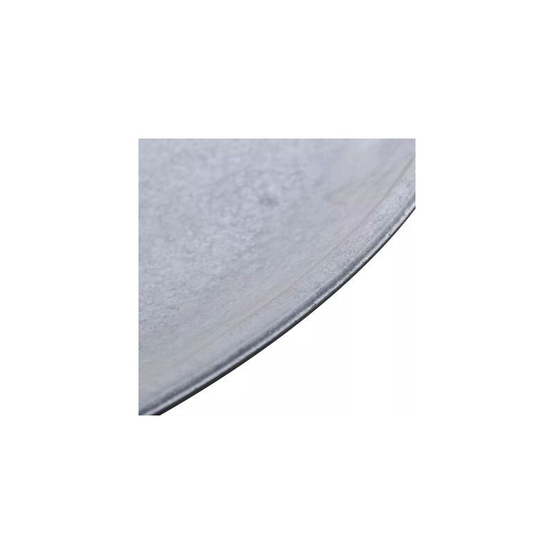 Pyöreä sivupöytä harmaa betonityyli