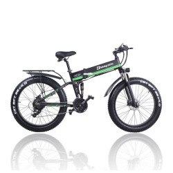 Maastosähköpyörä Shengmilo MX01 1000W fatbike, vihreä