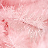 Vaaleanpunainen joulukuusi kapea PVC "Bling" 180x68 cm (ilman valoja)
