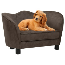 Koiran sohva 66x43x40 cm plyysi, useita värejä