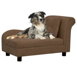 Koiran sohva tyynyllä 83x44x44 cm plyysi, useita värejä