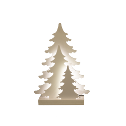 Joulusiluetti 3D LED puu motiivilla