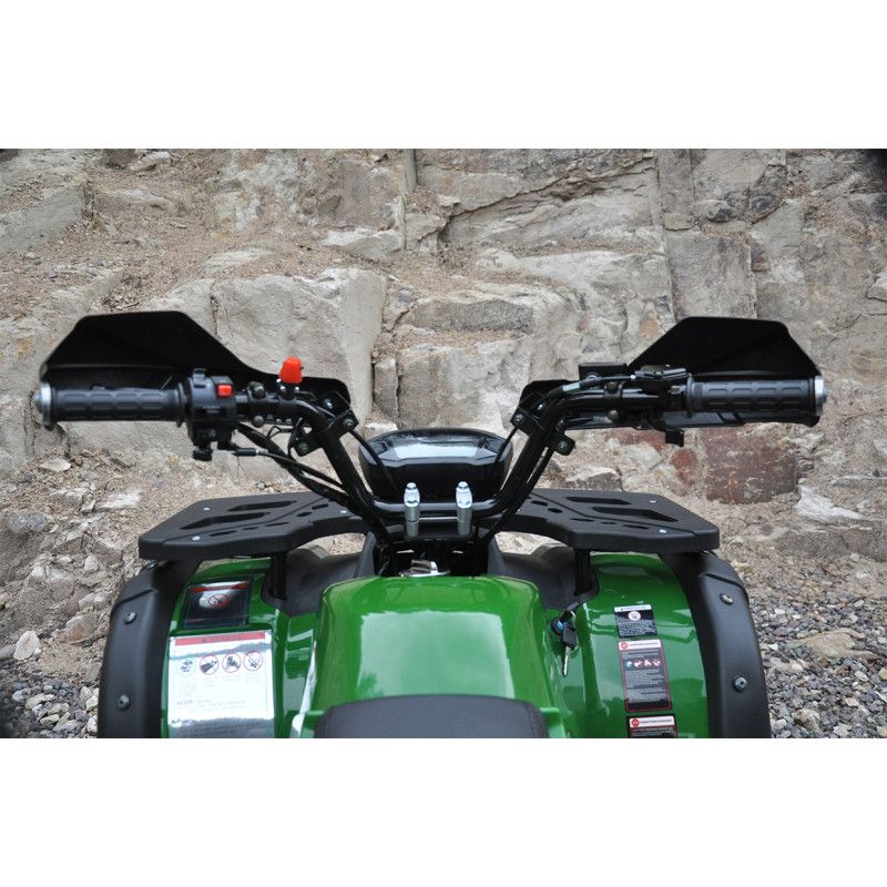 POHJOLA MOTORS Lasten mönkijä ATV 250CC bensiini, 4-tahtimoottori, 4+R, musta/vihreä