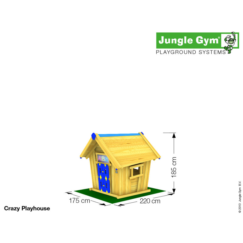 Jungle Gym Crazy -leikkimökki