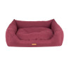 Amiplay Montana koiranpeti sohva S 58x46x17cm viininpunainen