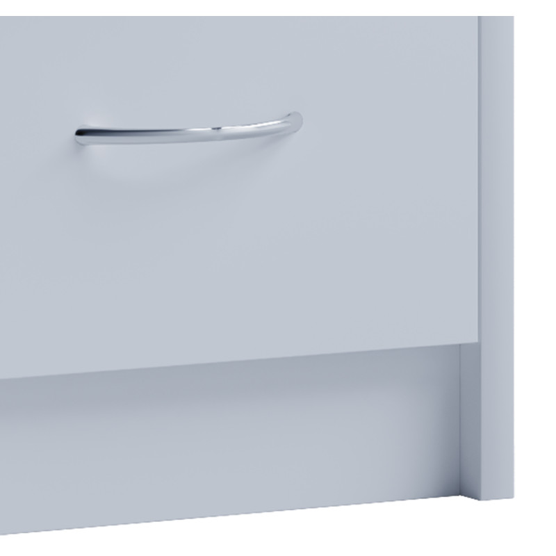 Yöpöytä Boxal Maxi 65 x 35 x 35 cm, valkoinen