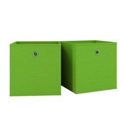 2 Kokoontaittuvaa Säilytyslaatikkoa Boxas, vihreä