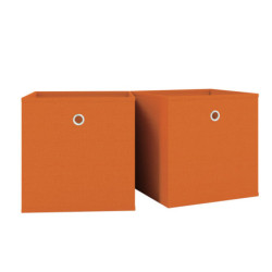2 Kokoontaittuvaa Säilytyslaatikkoa Boxas, oranssi