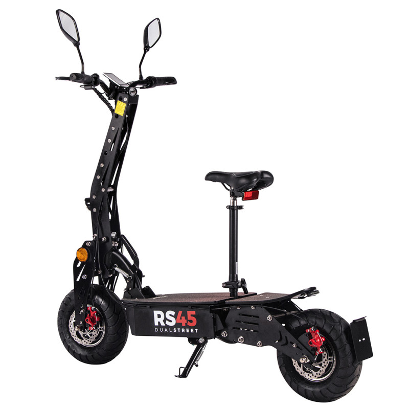 eFlux RS45 Pro e-skootteri, 45 km/h, 2x 1000W, kokoontaitettava