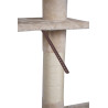 POHJOLAN LEMMIKKITARVIKE Kissan kiipeily-/raapimispuu 229-275 cm, beige