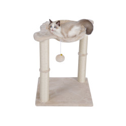 Kissan kiipeily-/raapimispuu 50 cm, beige