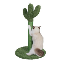 Kissan kiipeily-/raapimispuu Kaktus 65 cm, Vihreä