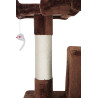 POHJOLAN LEMMIKKITARVIKE Kissan kiipeily-/raapimispuu 170 cm, ruskea