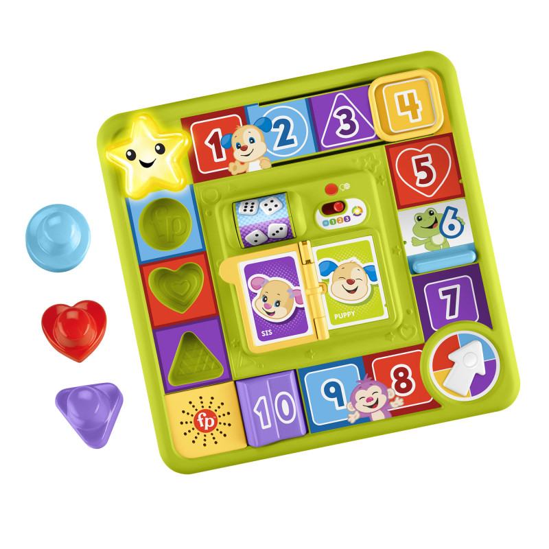 Fisher Price L&L PUPPY'S GAME ACTIVITY BOARD