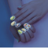 CRAZY CHIC NAIL ART PACK - GLOW IN THE DARK