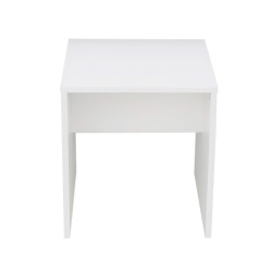 Meikkipöydän Jakkara AINO, 40 x 30 x 45 cm, Valkoinen