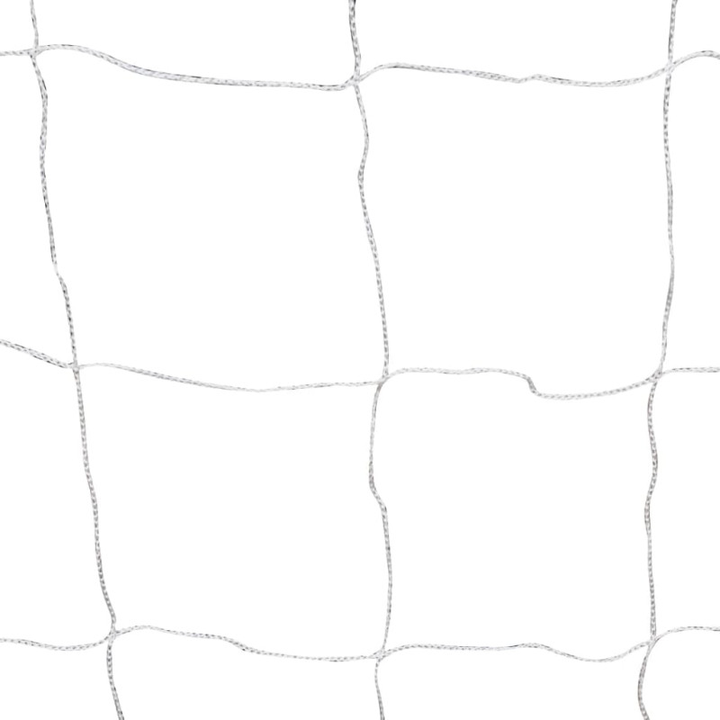 Jalkapallomaali 240 x 90 x 150 cm, Teräsrunko, Valkoinen