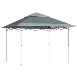 Pop-up teltta, Rullalaukku, Oxford kangas, 3,6 x 3,6 m, Vihreä