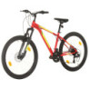Maastopyörä 21 vaihdetta 27,5" renkaat 38 cm runko punainen