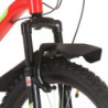 Maastopyörä 21 vaihdetta 26" renkaat 42 cm runko punainen