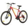 Maastopyörä 21 vaihdetta 27,5" renkaat 42 cm runko punainen