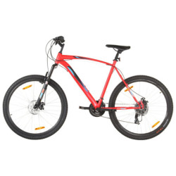 Maastopyörä 21 vaihdetta 29" renkaat 53 cm runko punainen