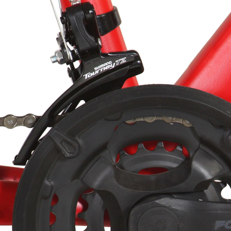 Maastopyörä 21 vaihdetta 29" renkaat 58 cm runko punainen