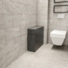 Kylpyhuoneen kaappi Calencia Antrasiitti