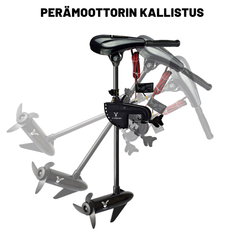 POHJOLA MOTORS Sähköperämoottori X-sarja 55LBS