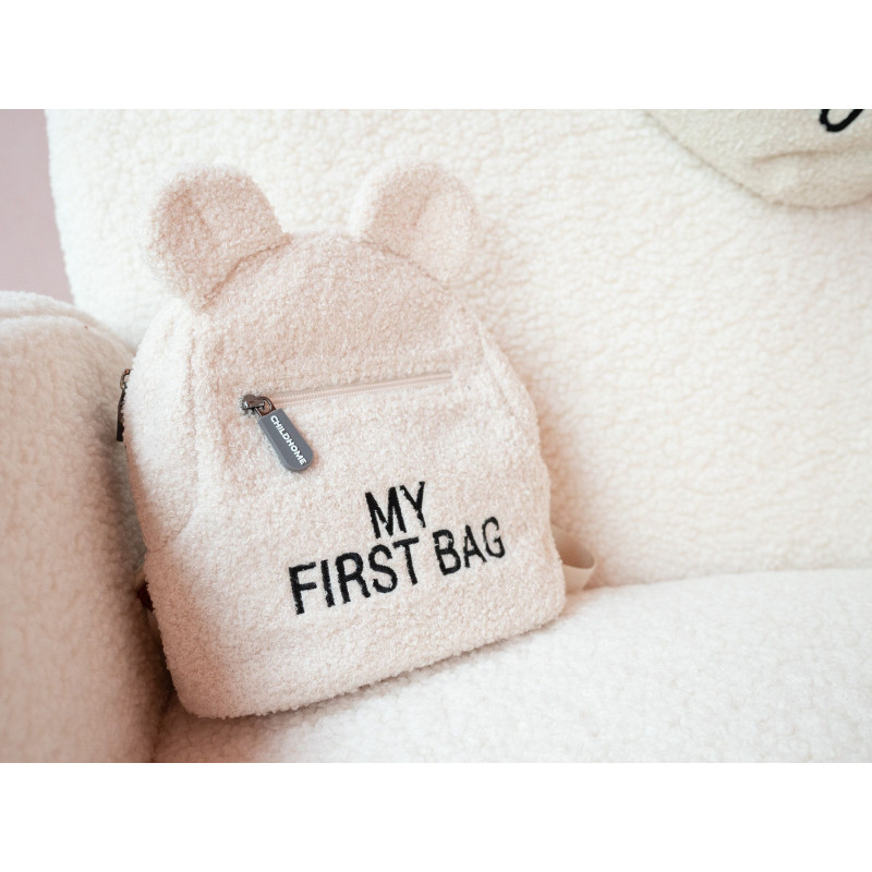 KIDS MY FIRST BAG TEDDY OFFWHITE LTD