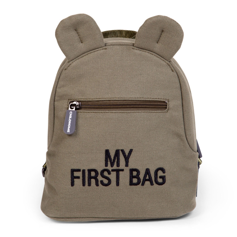 KIDS MY FIRST BAG CANVAS KAKI