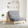 Futon vuodesohva patjalla 100x206x11 cm täysi mänty