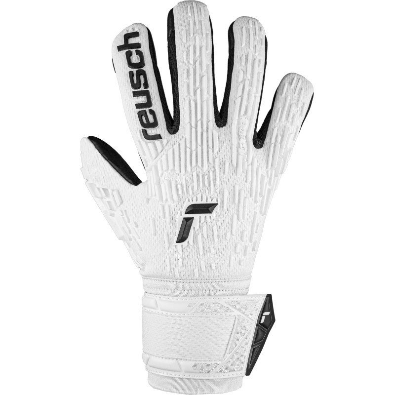 Reusch Attrakt Shine Bright Freegel Silver Junior - Koot: 4 - 7