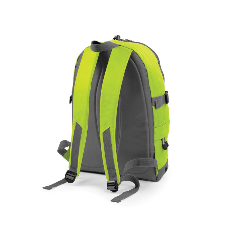 Bagbase Athleisure Pro Tietokonereppu mediataskulla, lime 18L