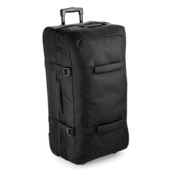 Bagbase Escape Check-In Wheelie Vetolaukku renkailla, musta 100L