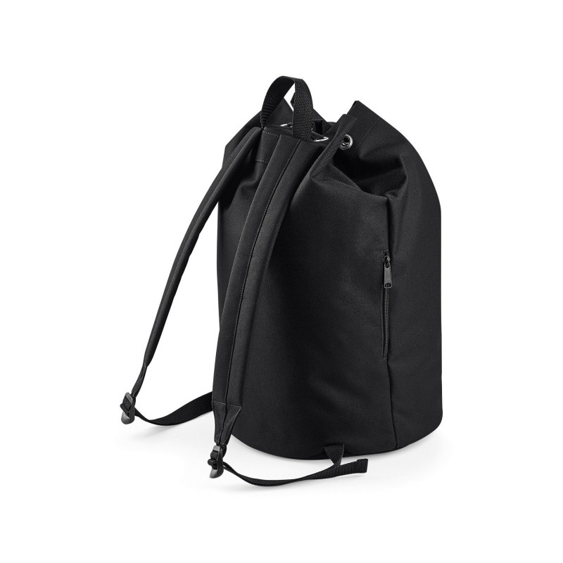 Bagbase Original Merimiesreppu vetoketjutaskulla, musta 25L