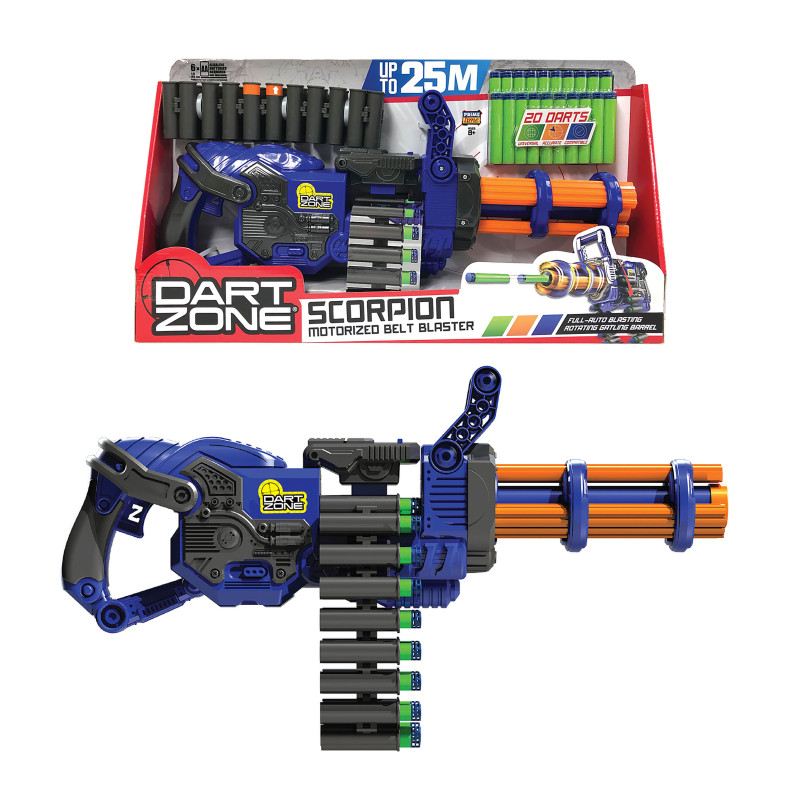 DART ZONE SCORPION MOTORIZED BELT BLASTER