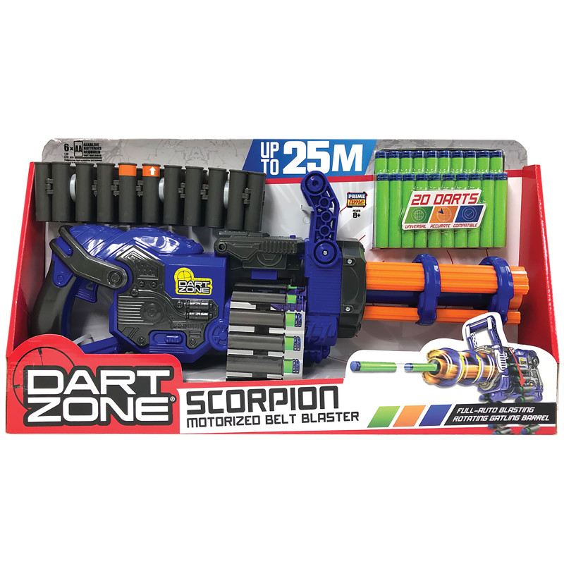 DART ZONE SCORPION MOTORIZED BELT BLASTER