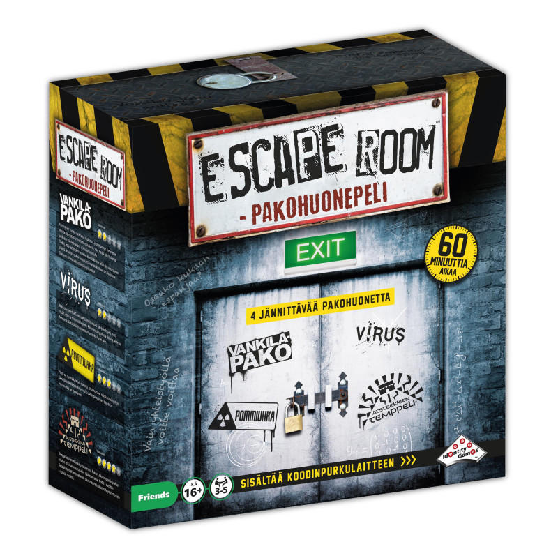 ESCAPE ROOM PAKOHUONEPELI