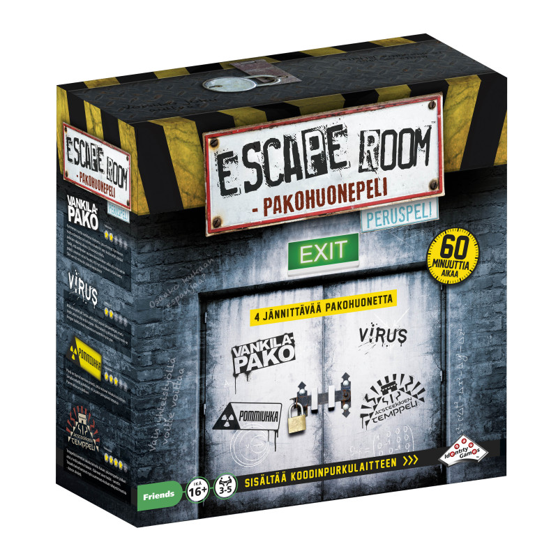 ESCAPE ROOM PAKOHUONEPELI