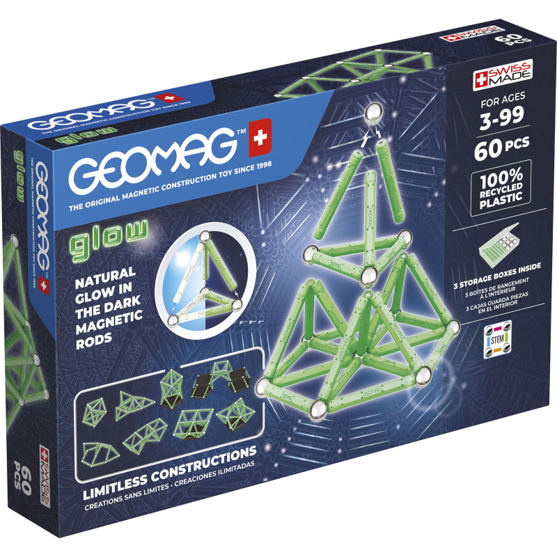 GEOMAG GLOW RAKENNUSSETTI 60 OSAA