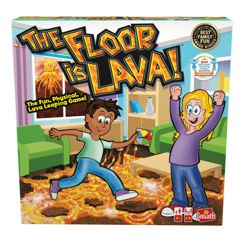 FLOOR IS LAVA - LATTIA ON LAAVAA -PELI