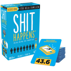 SHIT HAPPENS FAMILY GAME - SVENSKA