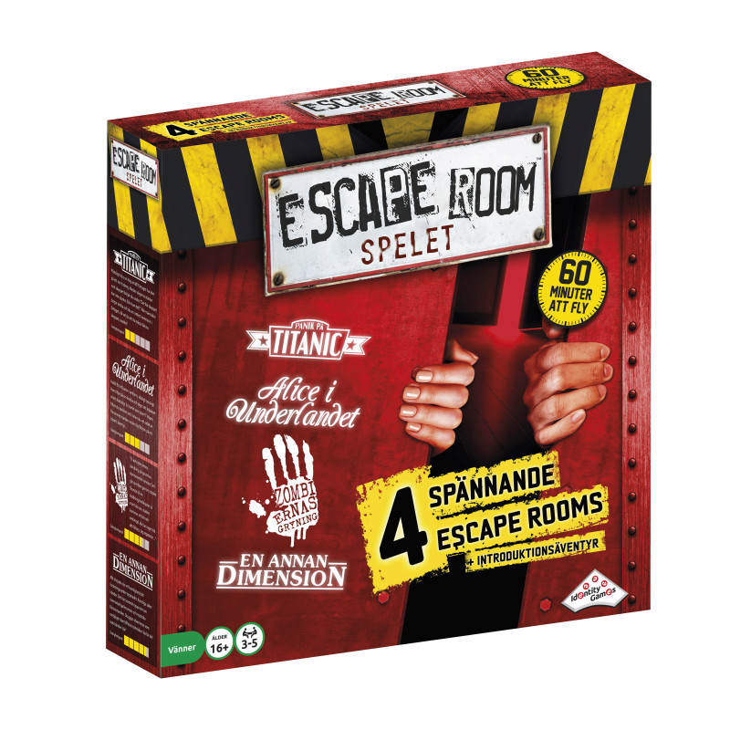 ESCAPE ROOM RED SPEL - SWE