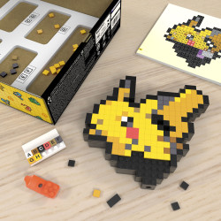 MEGA POKÉMON PIXEL ART PIKACHU